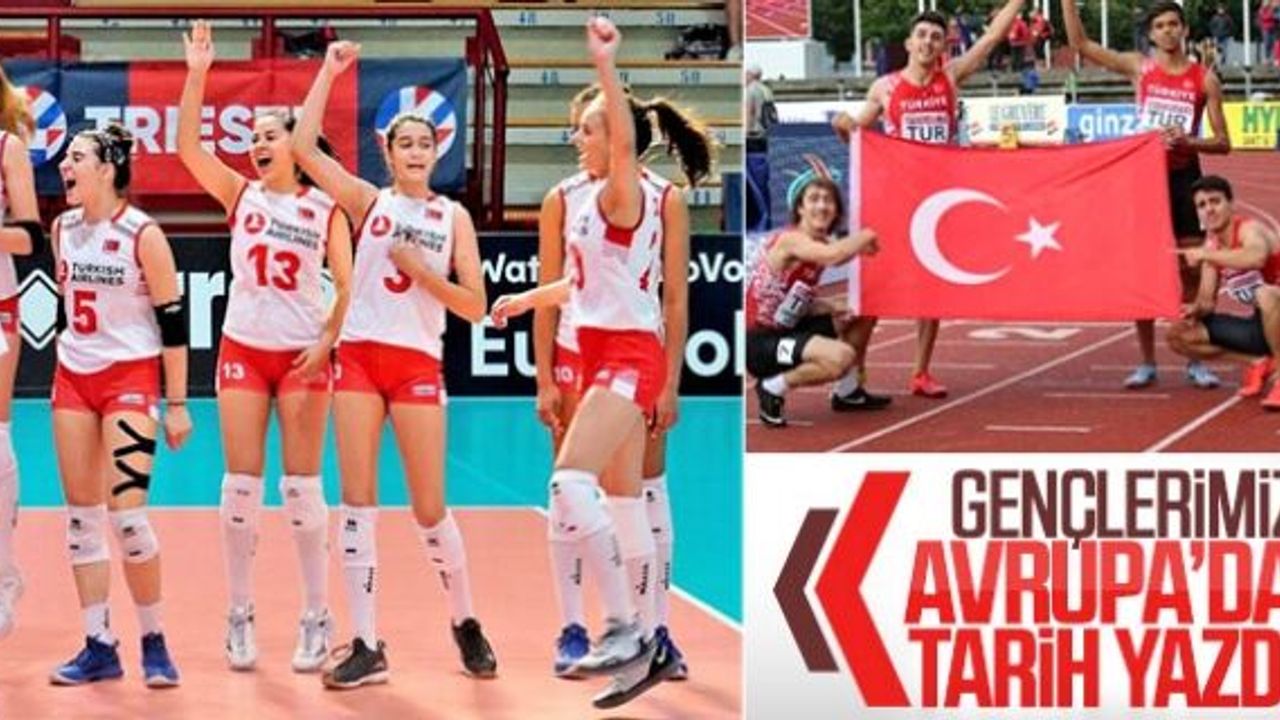 20 Yaş Altı Avrupa Atletizm Şampiyonası'nda tarihi başarı