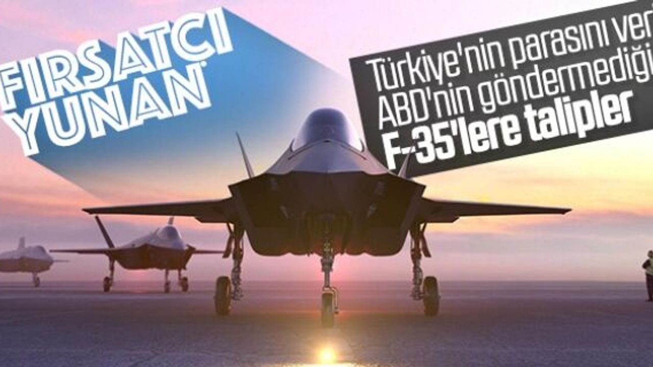 Yunanistan'ın hedefinde F-35'ler var