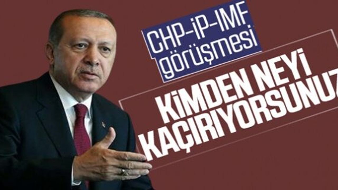 Erdoğan'dan CHP'ye İyi Parti'ye ve İsrail'e tepki