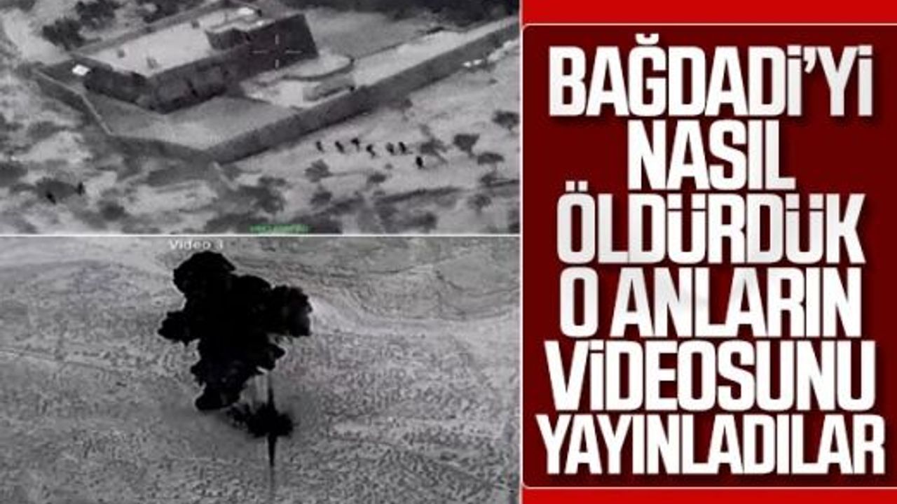 ABD, Bağdadi operasyonunun görüntülerini yayınladı