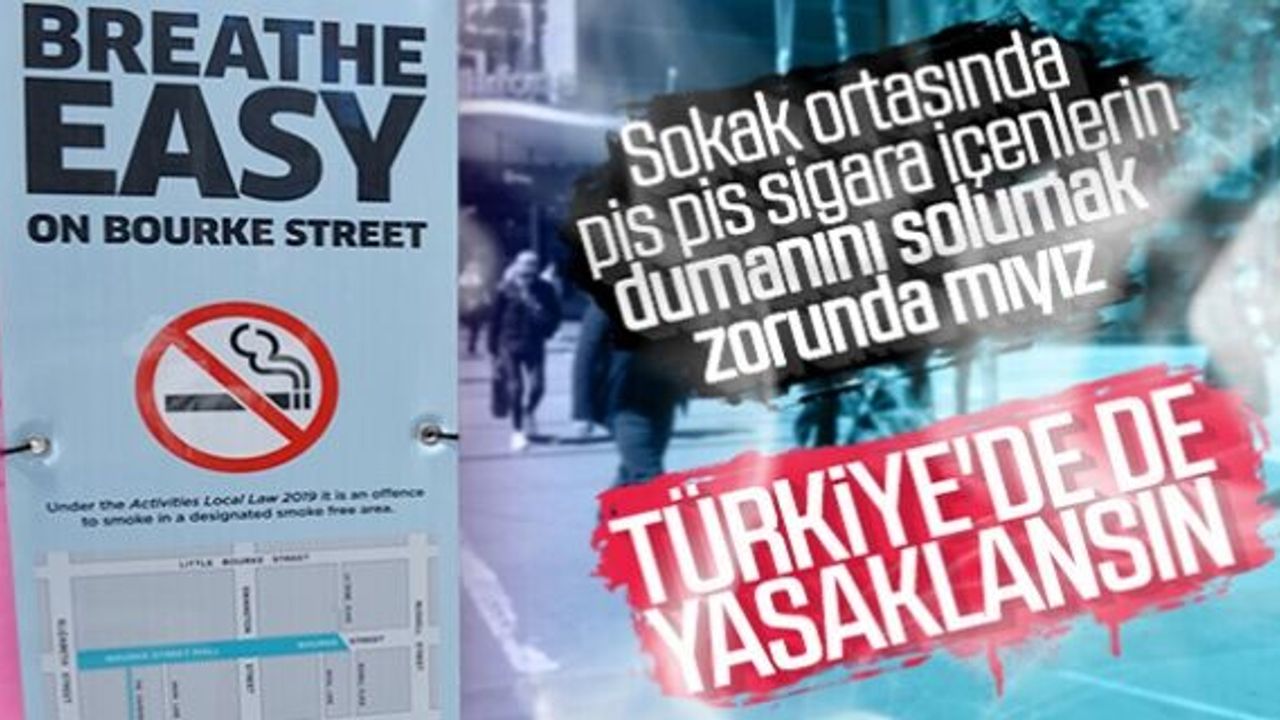 Avustralya'nın en işlek caddesinde sigara yasağı