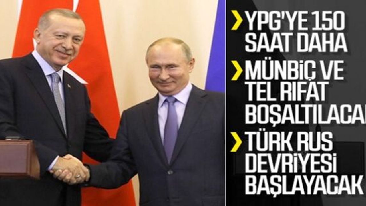 Soçi'de Erdoğan-Putin zirvesi sona erdi