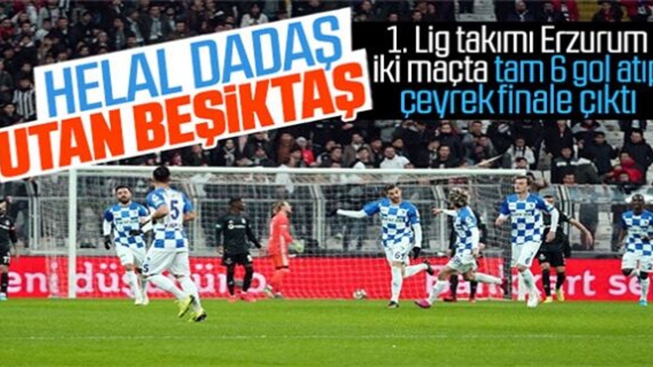 Beşiktaş, Erzurumspor'a bir kez daha yenildi