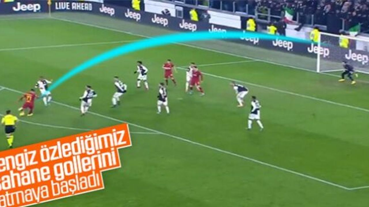 Cengiz Ünder'den Juventus ağlarına müthiş gol