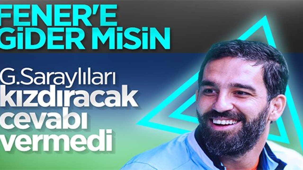 Arda'dan Fenerbahçe yanıtı: Herkes kendi tarafında güzel