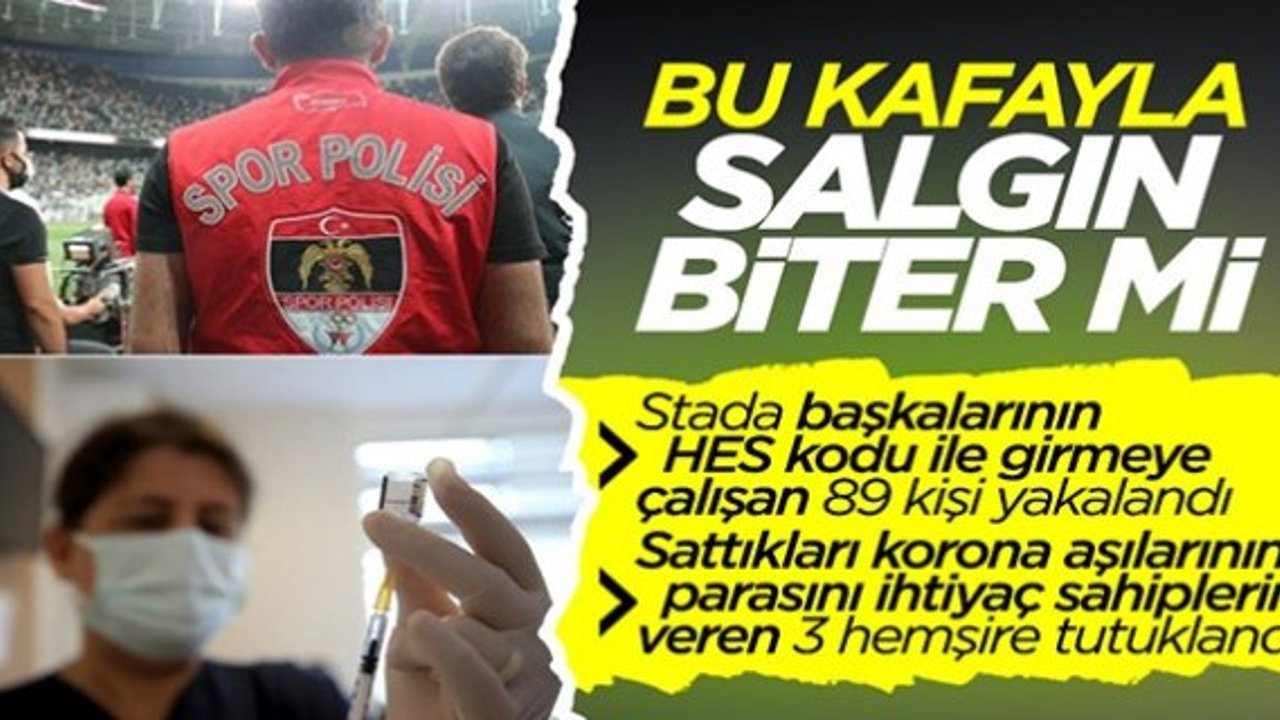 Başkalarının HES kodu ile stada girmeye çalışan 89 kişi yakalandı