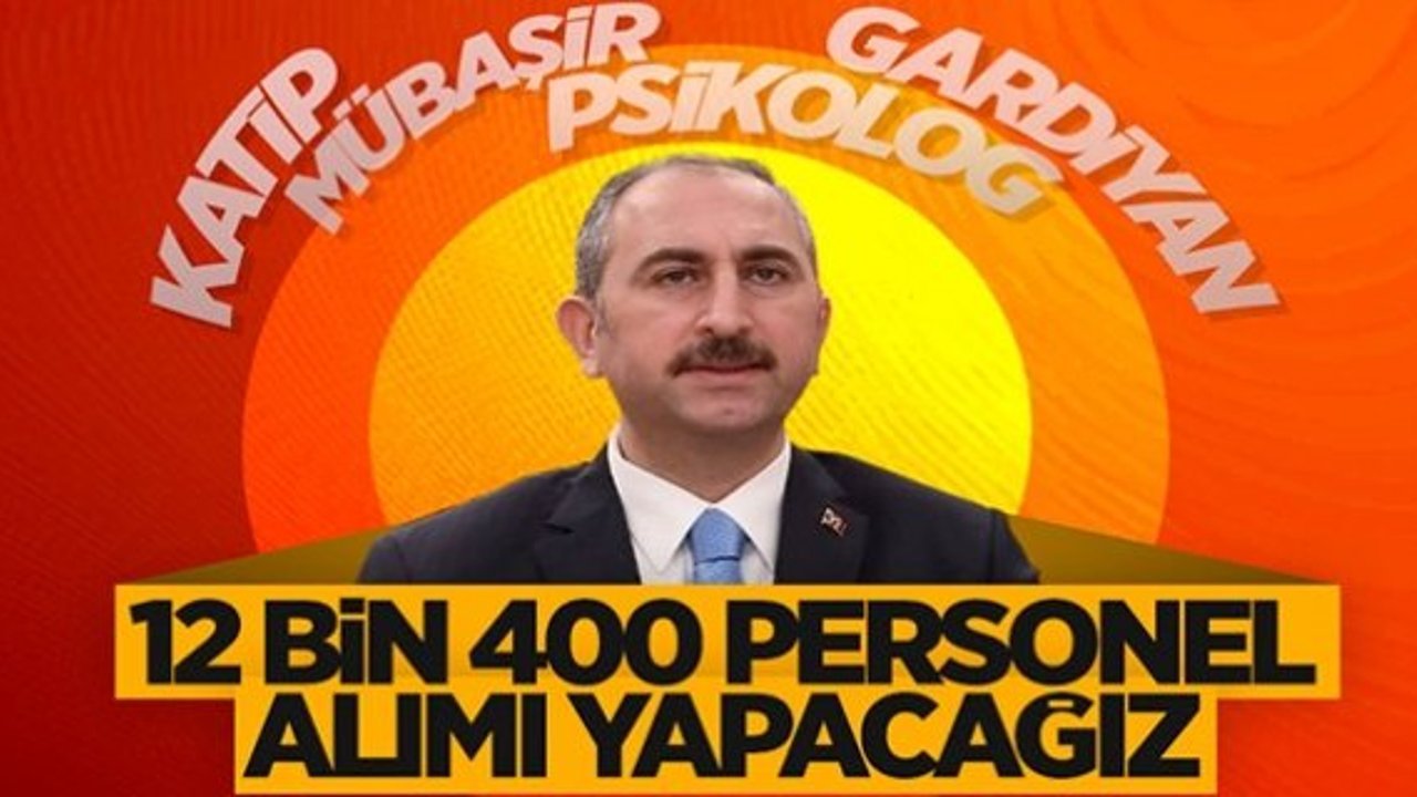 Abdulhamit Gül: Yeni yılda 12 bin 400 yeni personel alacağız