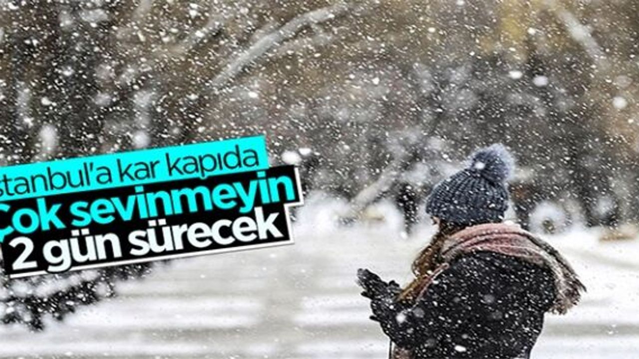 Ankara ve İstanbul'a kar geliyor