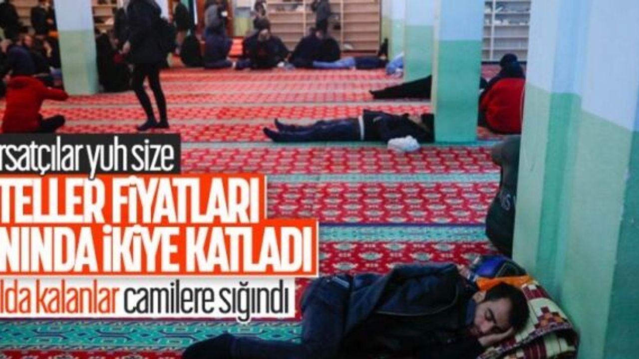 Arnavutköy'de bazı oteller kar mağduriyetini fırsata çevirdi