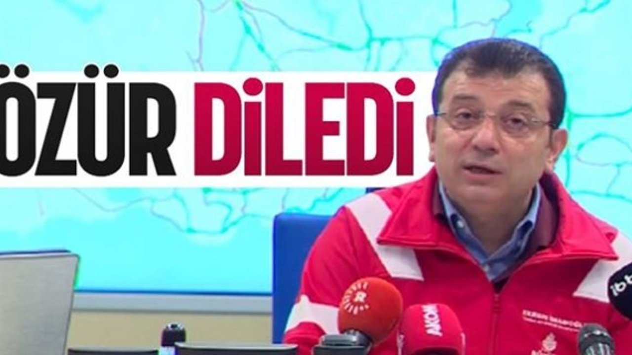 Ekrem İmamoğlu: Kar yağışı, her şeye rağmen bereket