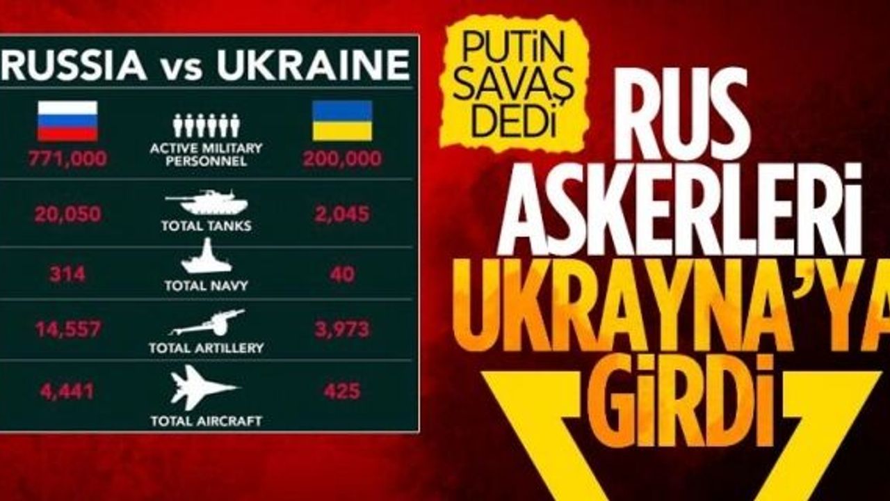 Putin'den orduya Donbas'a girin talimatı