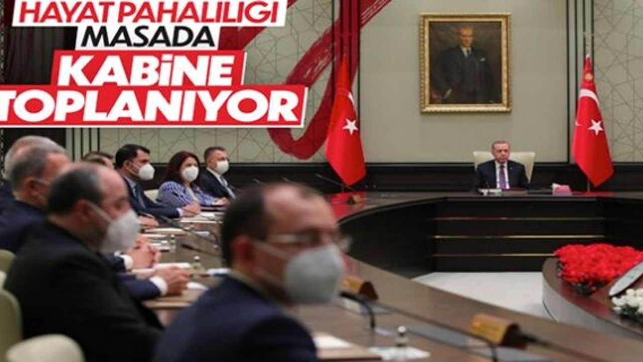 Kabinenin gündeminde Ukrayna krizi ve ekonomi var