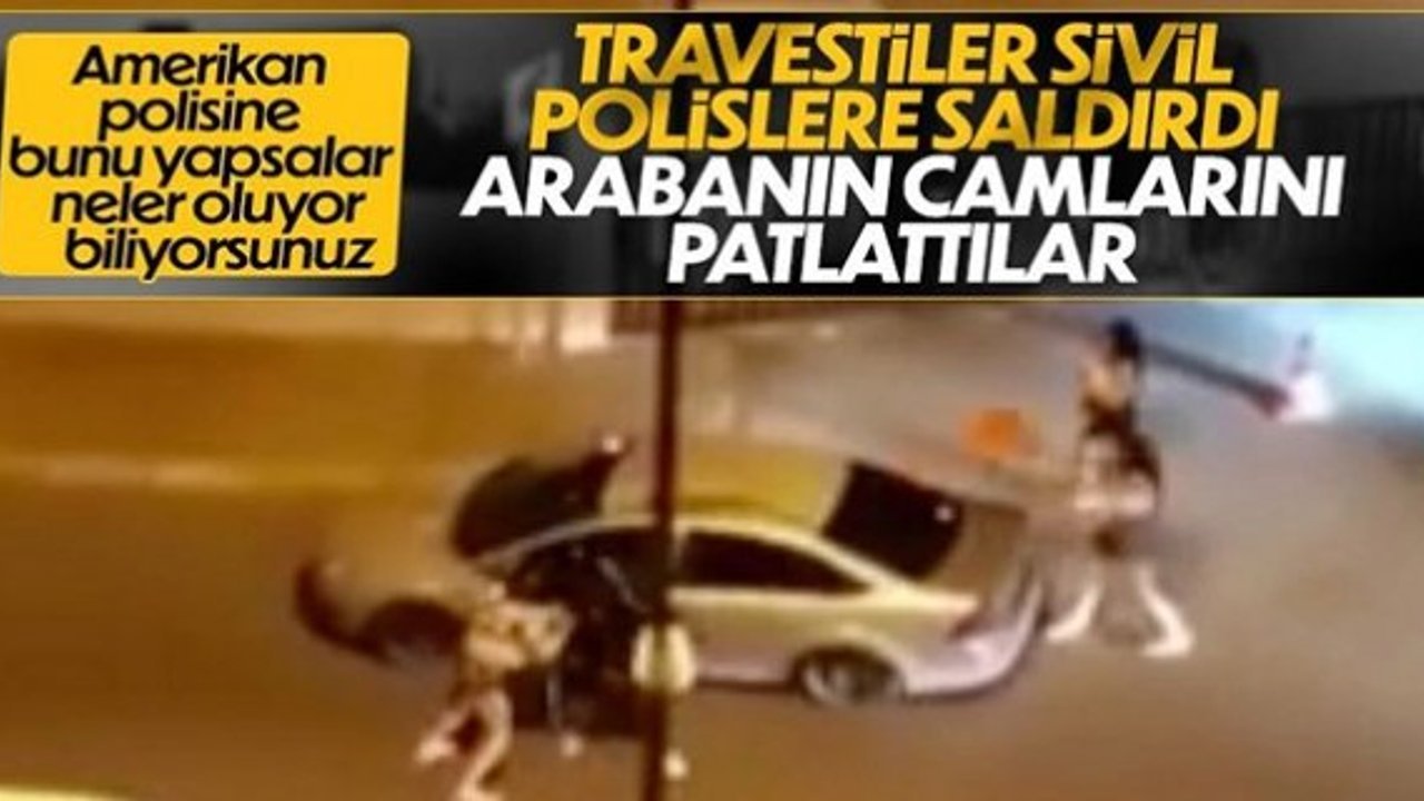 İstanbul'da kimlik soran polislere park dubasıyla saldırdılar