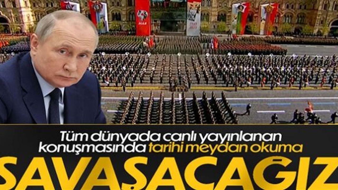Rusya Devlet Başkanı Putin, 9 Mayıs Zafer Günü'nde konuştu