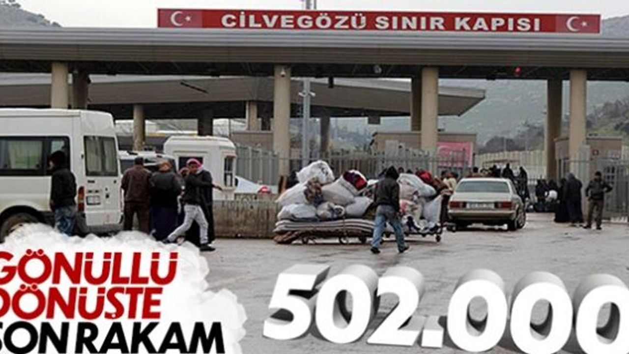 Süleyman Soylu: 502 bin göçmen gönüllü olarak ülkelerine döndü