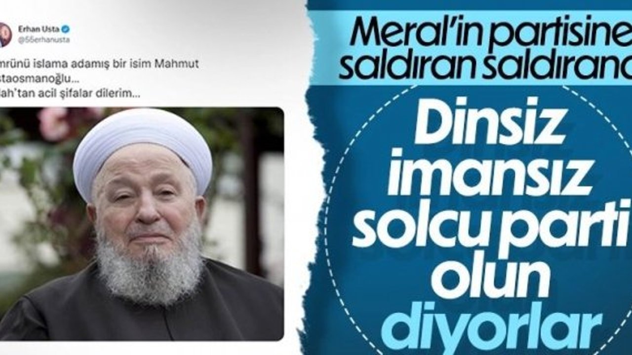 İyi Partili Erhan Usta'ya Mahmut Ustaosmanoğlu tepkisi