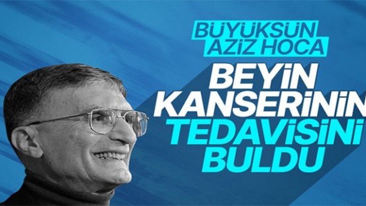 Prof. Dr. Aziz Sancar'dan beyin kanserine umut olacak keşif