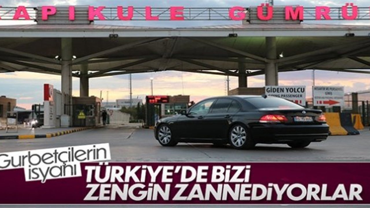 Tatilin bitmesiyle gurbetçiler yaşadıkları ülkelere dönmeye başladı
