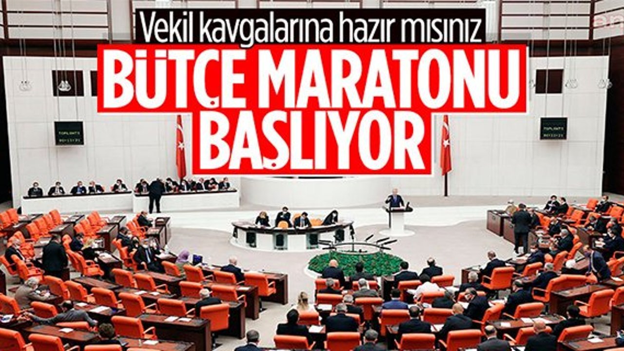 TBMM'de bütçe görüşmeleri başlıyor