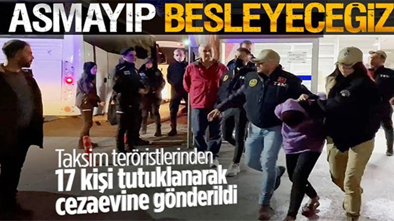 Taksim'deki bombalı saldırıyla ilgili 17 kişi tutuklandı