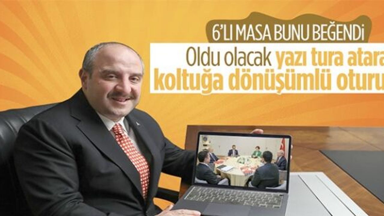 Mustafa Varank'tan 6'lı masaya koltuk pazarlığı eleştirisi