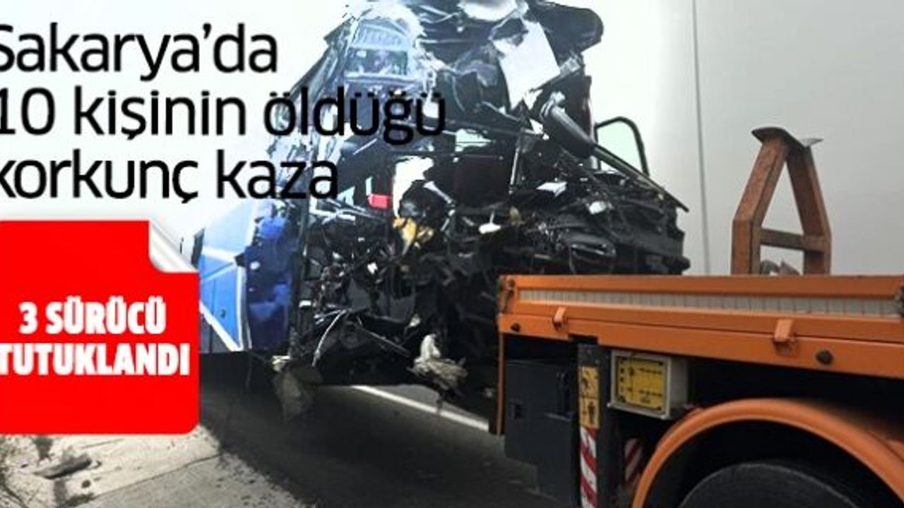 Kuzey Marmara Otoyolu’ndaki zincirleme kazaya 3 tutuklama