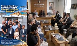 Ordu ile Kahire Arasında Charter Uçuşları İçin Önemli Turizm Toplantısı Gerçekleştirildi