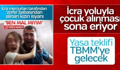 Çocukların icra yoluyla alınması sona eriyor