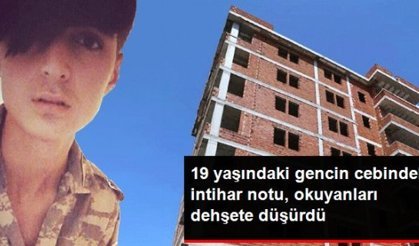 İnşaat Halindeki Binadan Atlayan Gencin Üzerinden "Ölmezsem Beni Öldürün" Yazılı Not Çıktı