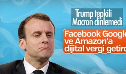 Fransa'dan Amerikan şirketlere vergi