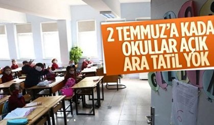 Ziya Selçuk'tan yaz tatili ve ara tatil açıklaması