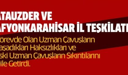 ATAUZDER Derneğinden Son Durum Açıklaması
