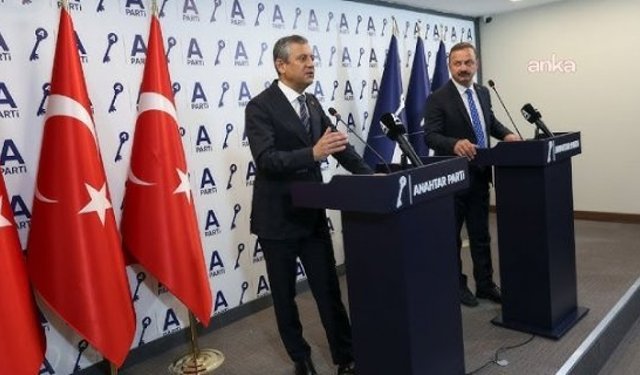 Anahtar Parti Genel Başkanı Ağıralioğlu, Maçka'da partililerle buluştu