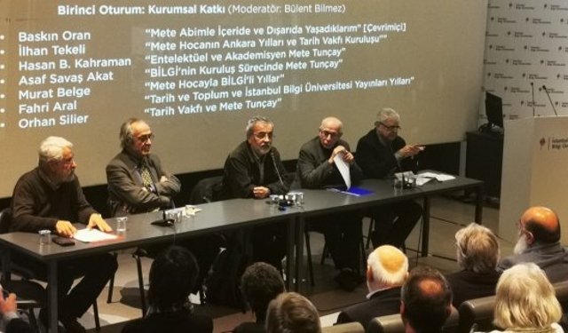 Prof. Dr. Mete Tunçay için İstanbul'da anma programı düzenlendi