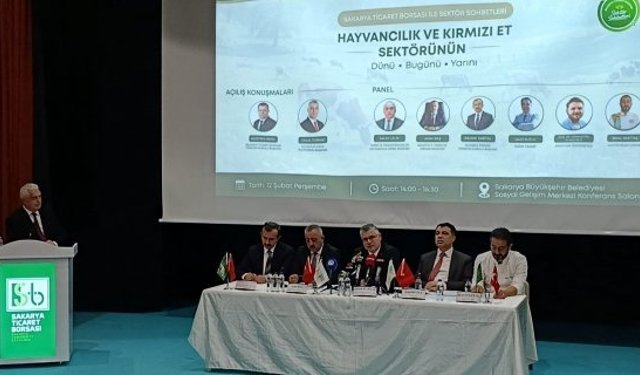 Sakarya’da kırmızı et sektörünün sorunlarına çözüm arandı