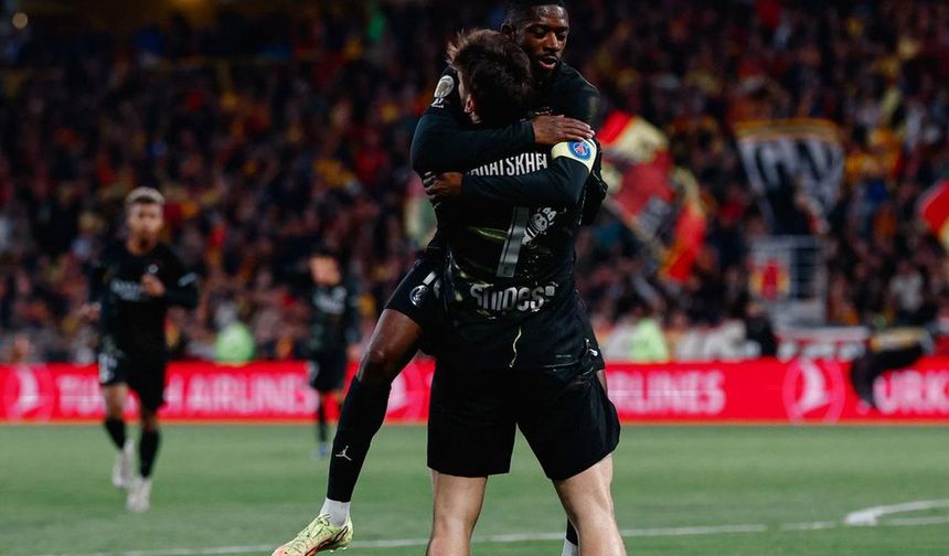 Fransa Ligue 1'de şampiyon PSG