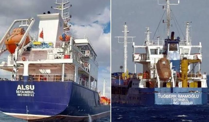 Silivri açıklarında 2 gemi çarpıştı
