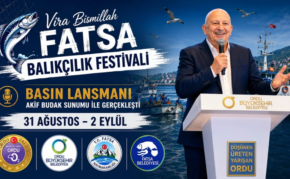 VİRA BİSMİLLAH FATSA BALIKÇILIK FESTİVALİ İÇİN GERİ SAYIM BAŞLADI