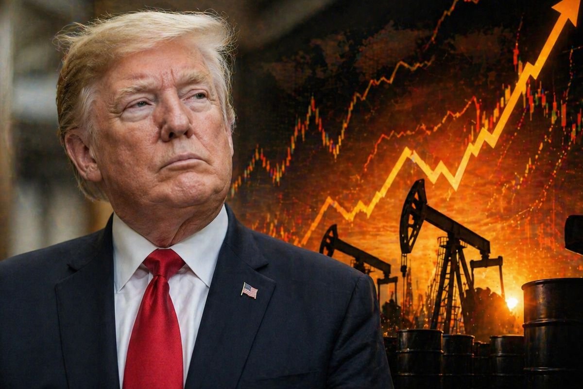 Trump'ın abluka resti piyasaları yaktı! Petrol fiyatları kritik eşiği aştı